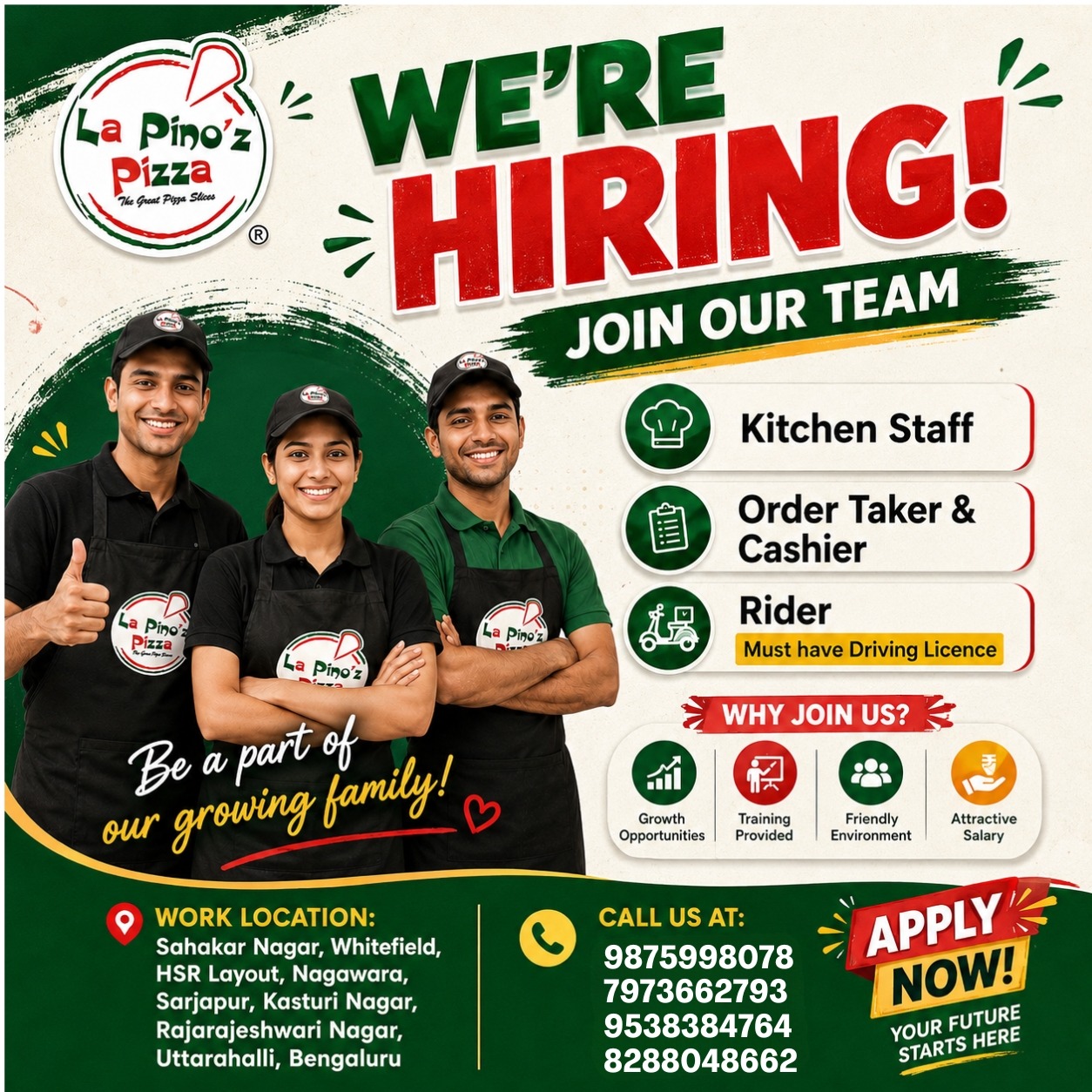 La Pino'z Pizza Facebook ad