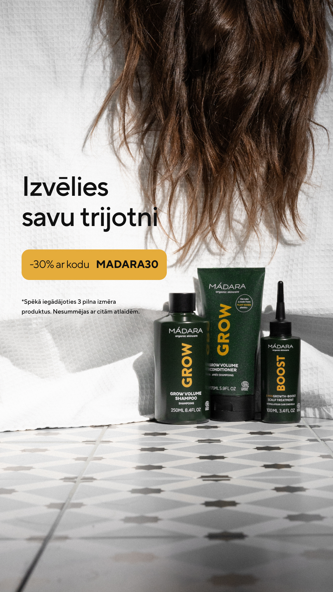 Mádara Organic Skincare Facebook ad