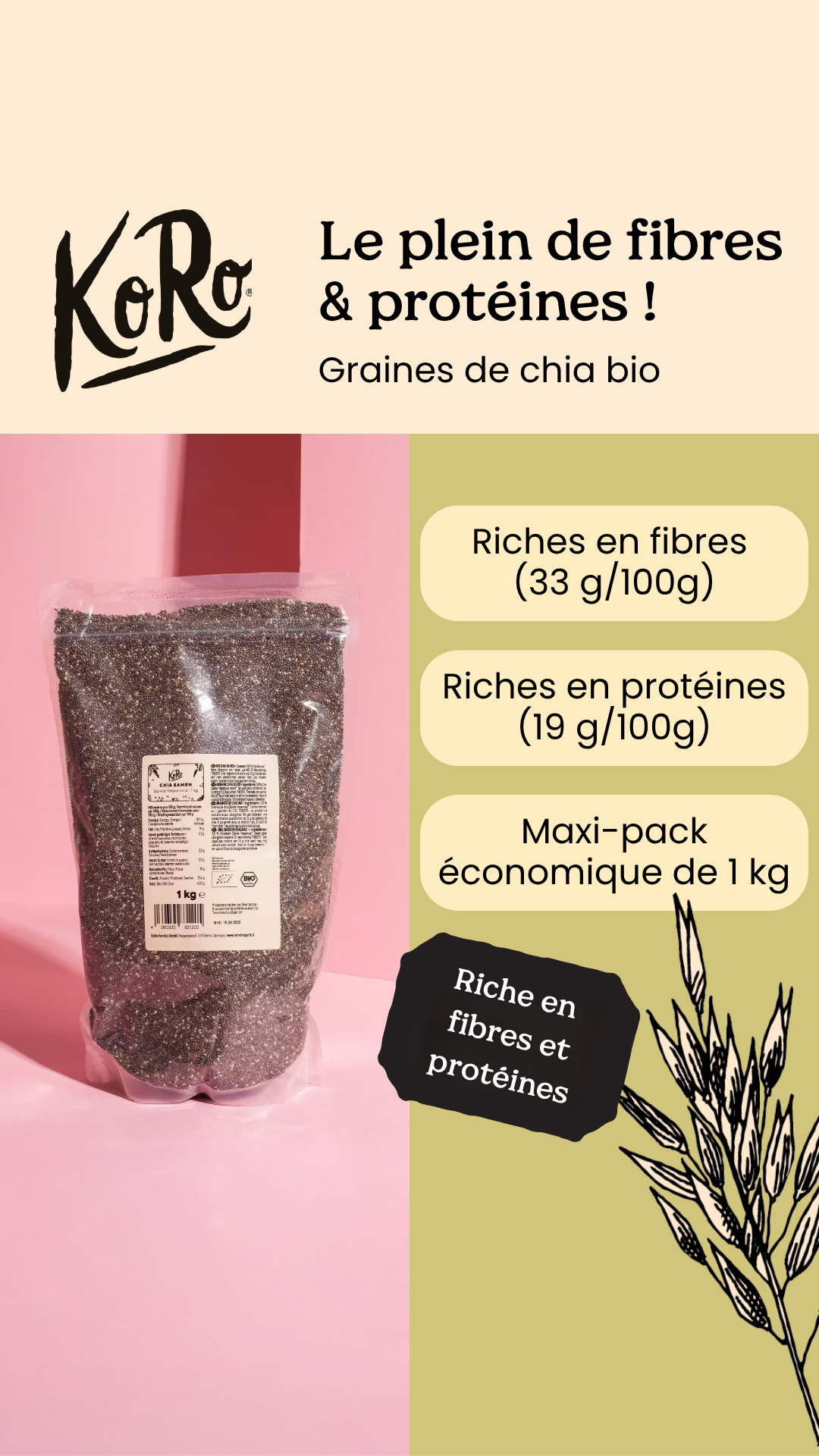 KoRo France Facebook ad
