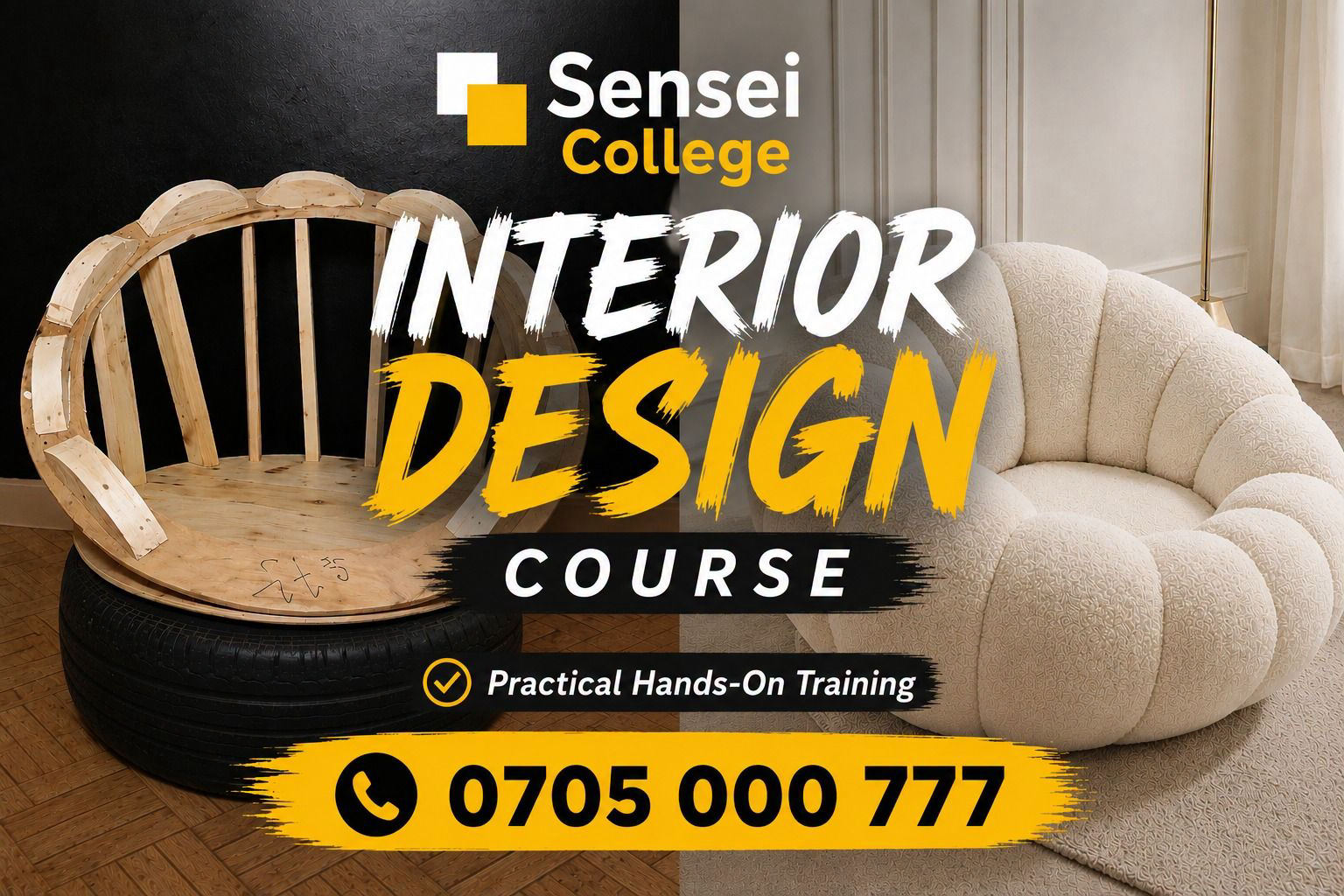 Sensei College Facebook ad