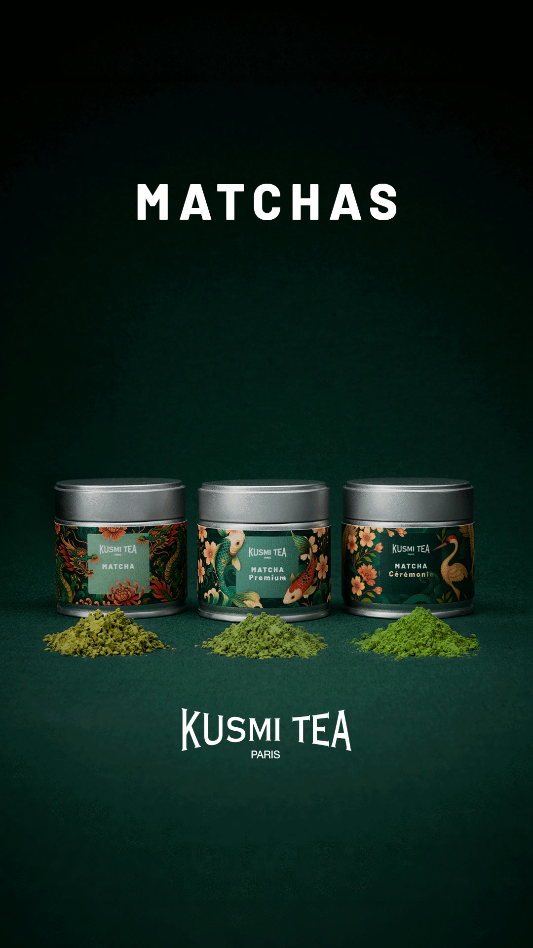 Kusmi Tea Facebook ad: NEU: Matcha