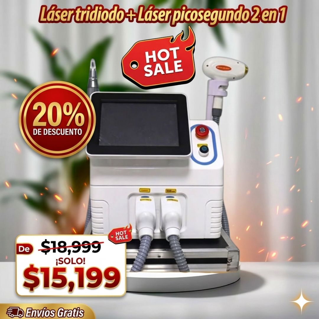 Spazio aparatologia Facebook ad: El láser tridiodo + picosegundo 2 en 1…