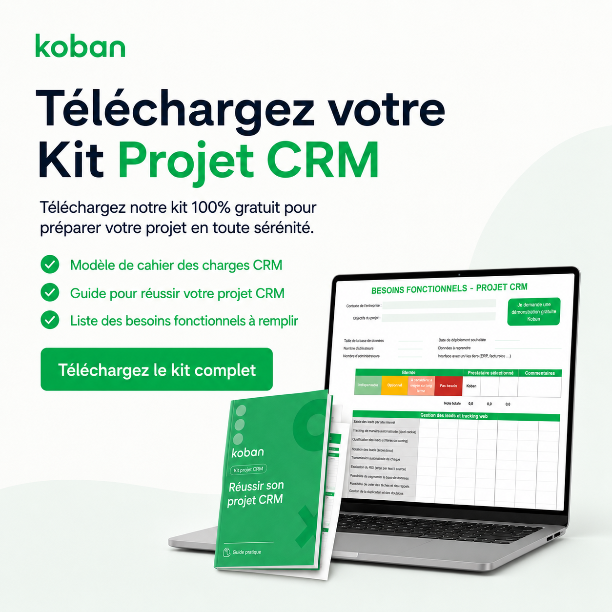 KOBAN CRM et Marketing Automation - Business Companion Facebook ad