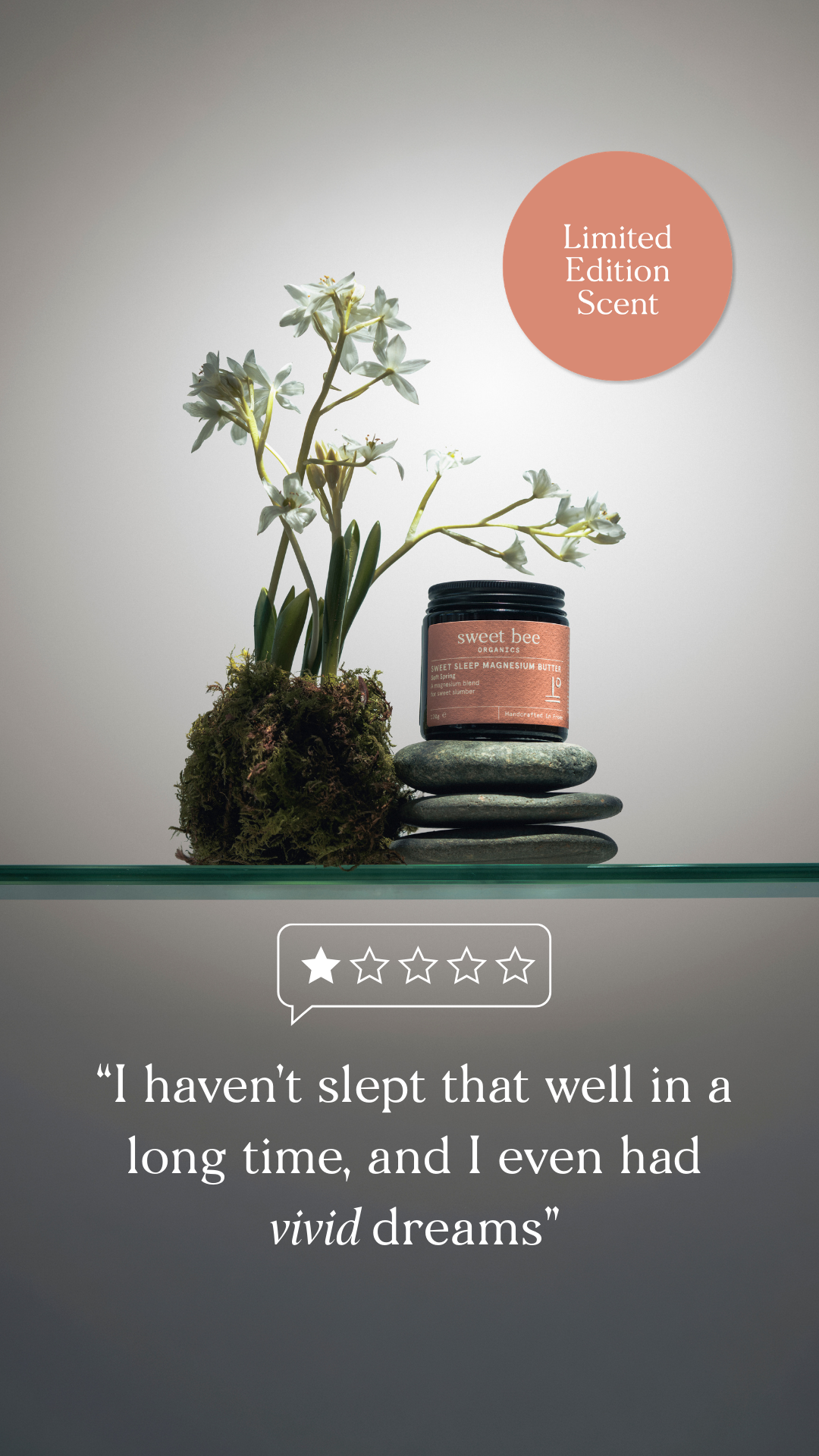 Sweet Bee Organics Facebook ad