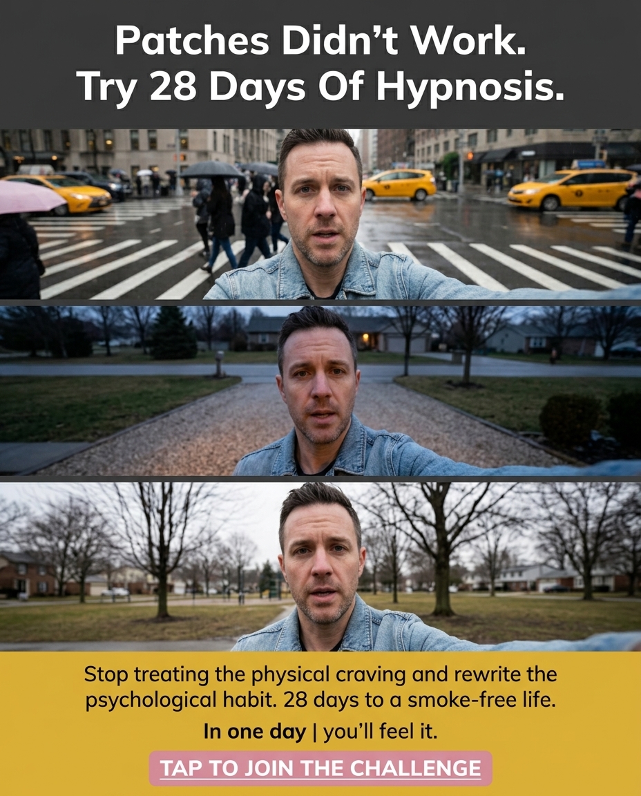 Hypnosis to Stop Smoking Facebook ad