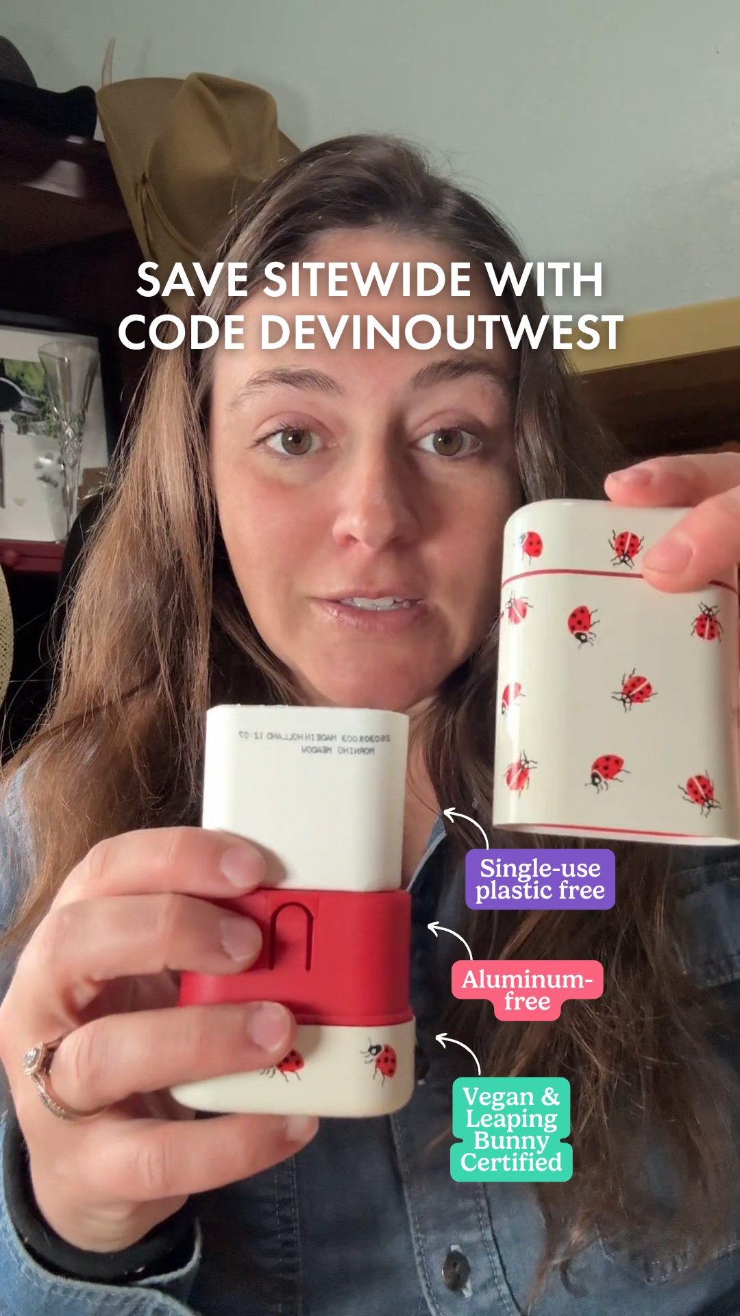 Wild Facebook ad: Get 20% off all Wild products with code DEVINOUTWEST