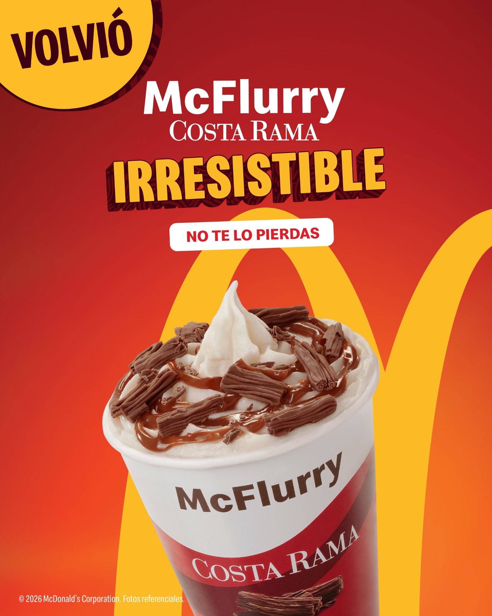 McDonald's Facebook ad