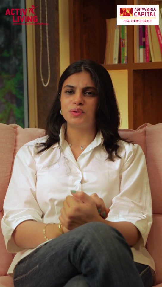 ABC - Aditya Birla Health Insurance Facebook ad: Exercise for happier mind