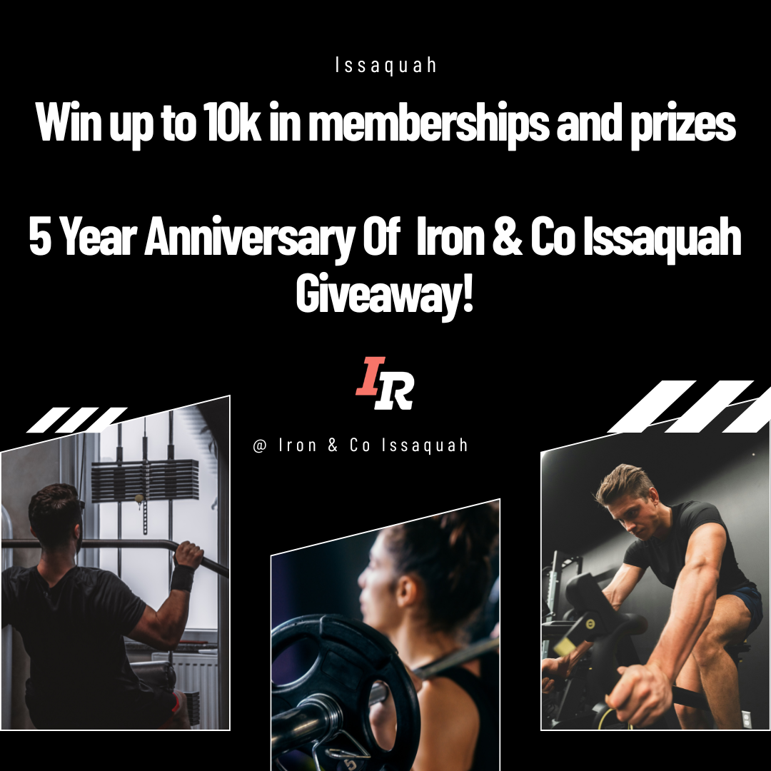 Iron & Co Issaquah Facebook ad: ๐๐ฎ๐ซ๐ง ๐
๐๐ญ & ๐๐๐ ๐๐๐!