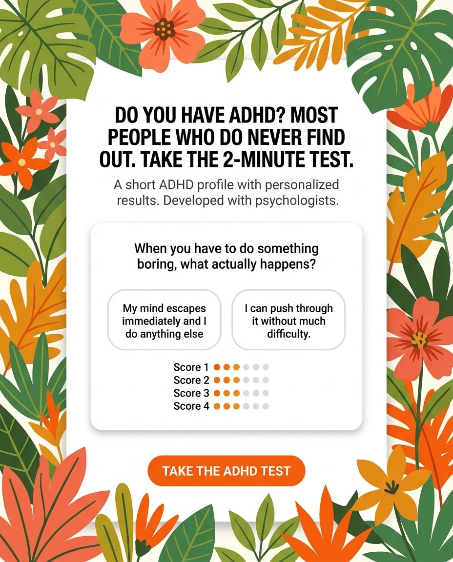 Personality Test: Created by Experts  Facebook ad
