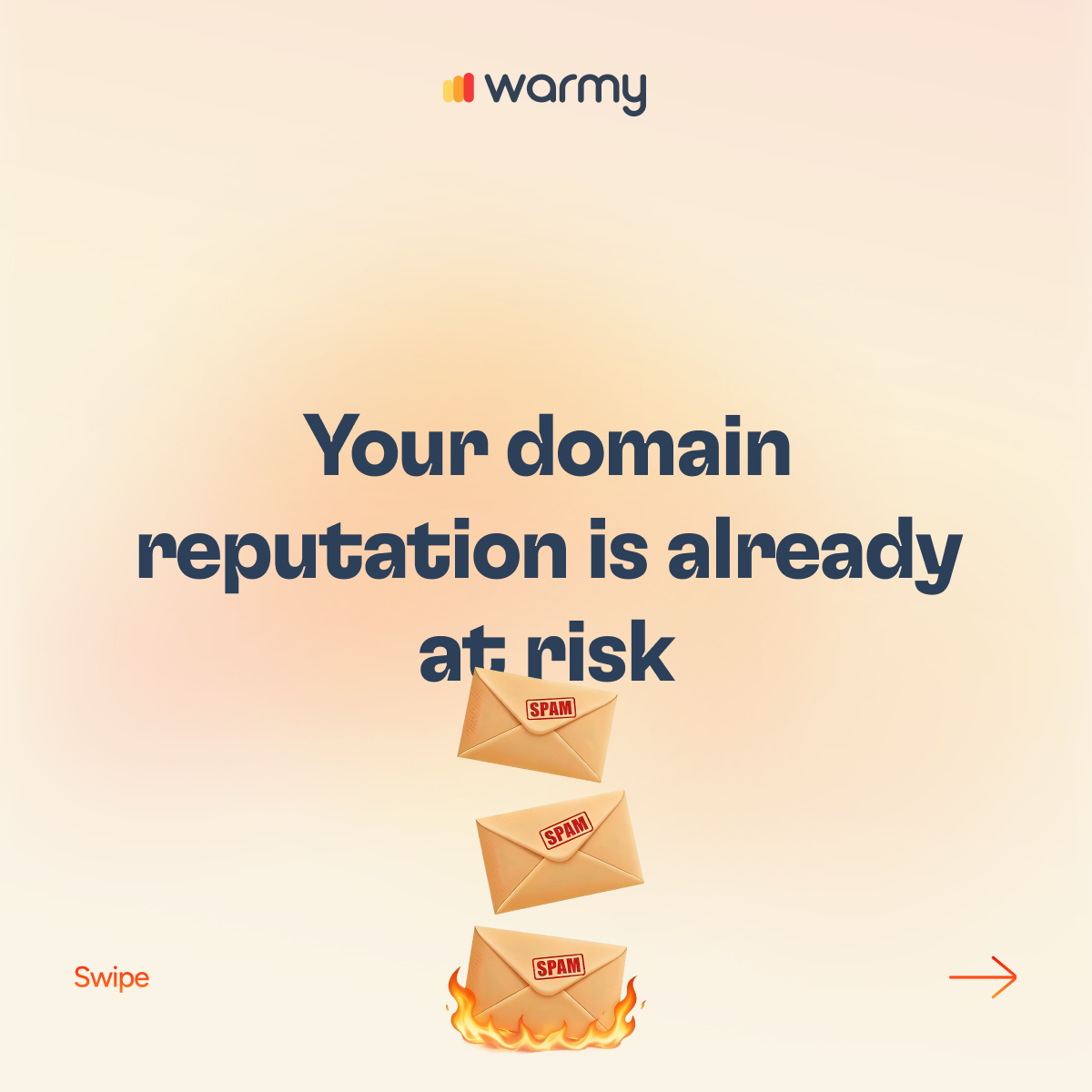 Email Warm Up with Warmy.io Facebook ad