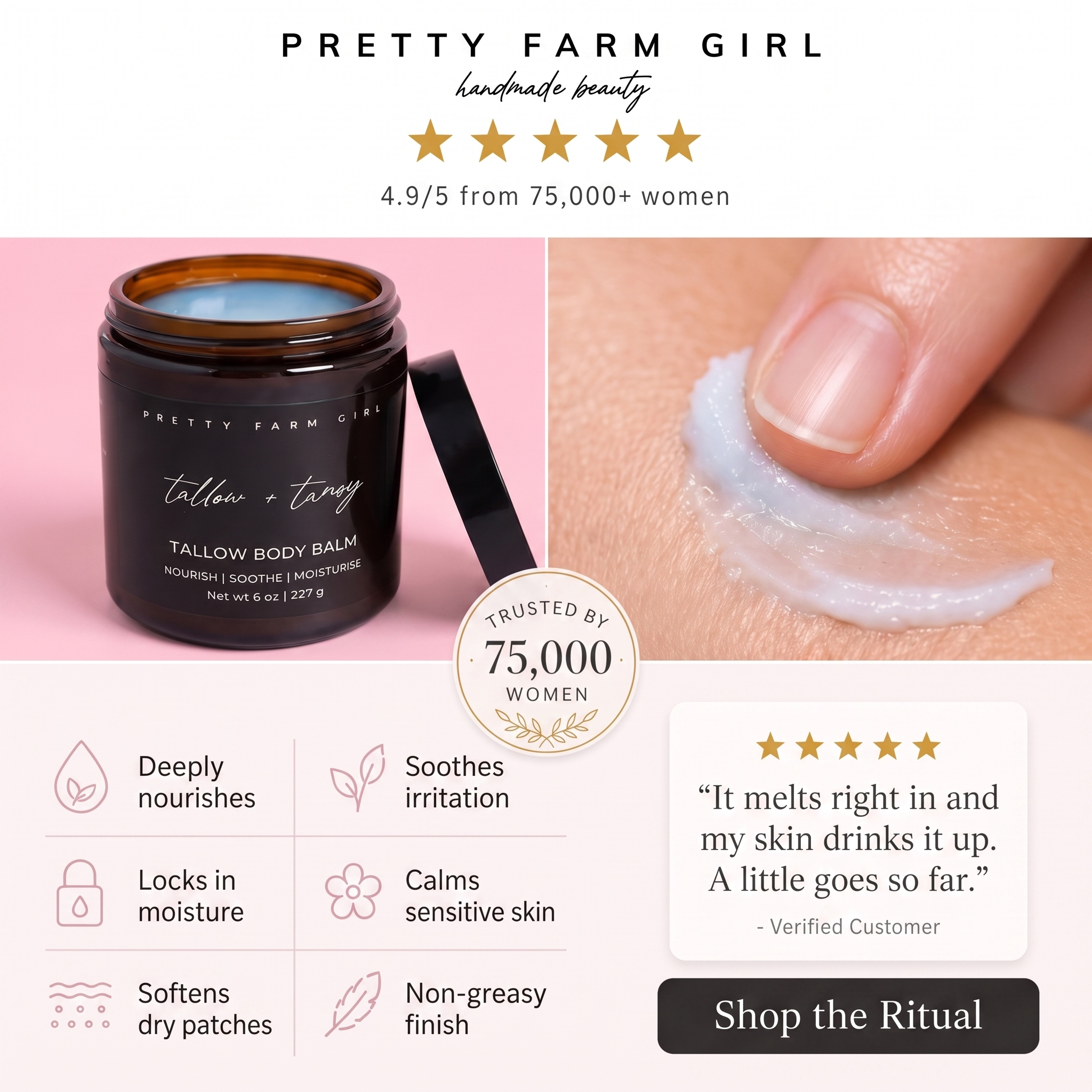 Pretty Farm Girl Facebook ad