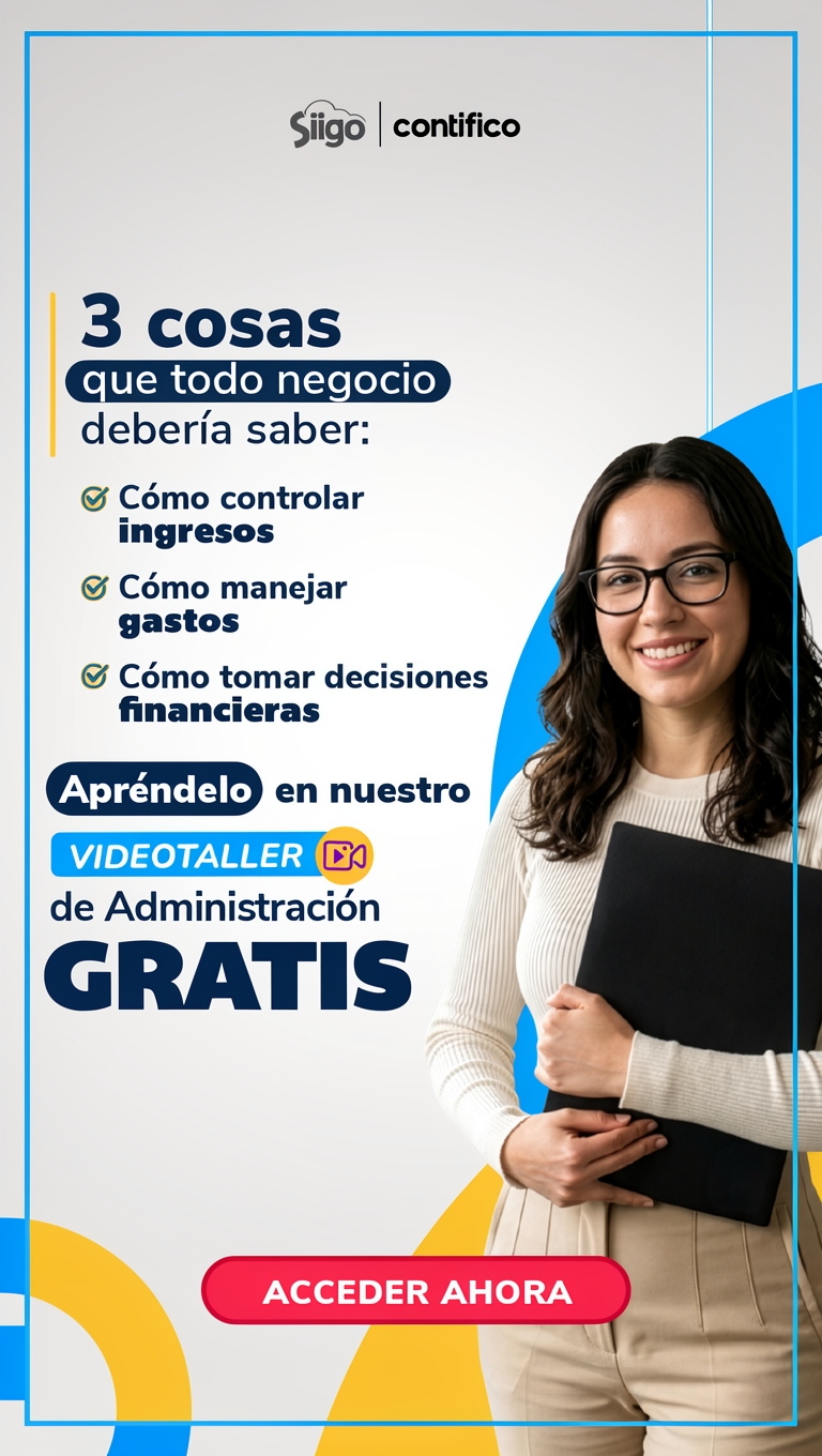 Siigo Contífico Facebook ad: 3 Pilares para que tu Negocio Escale
