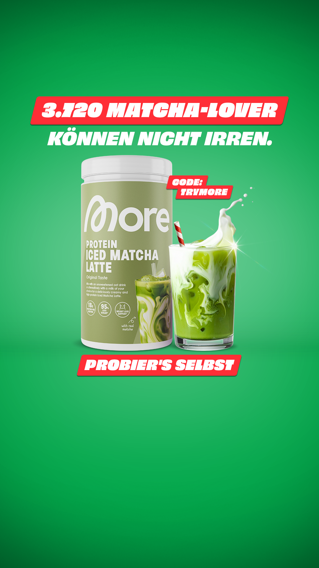 MORE Nutrition Facebook ad