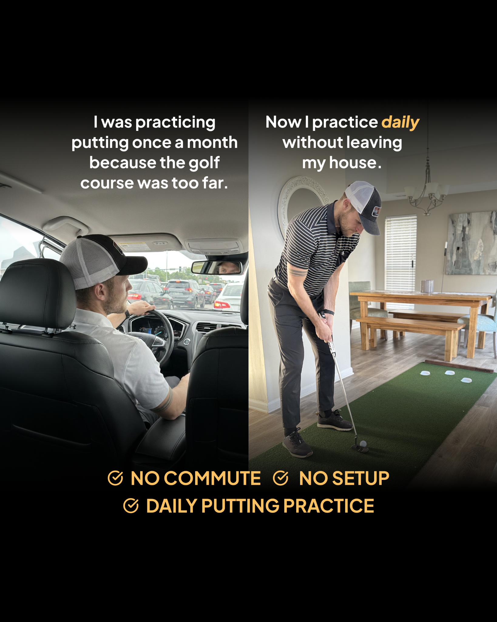 PrimePutt Golf Facebook ad