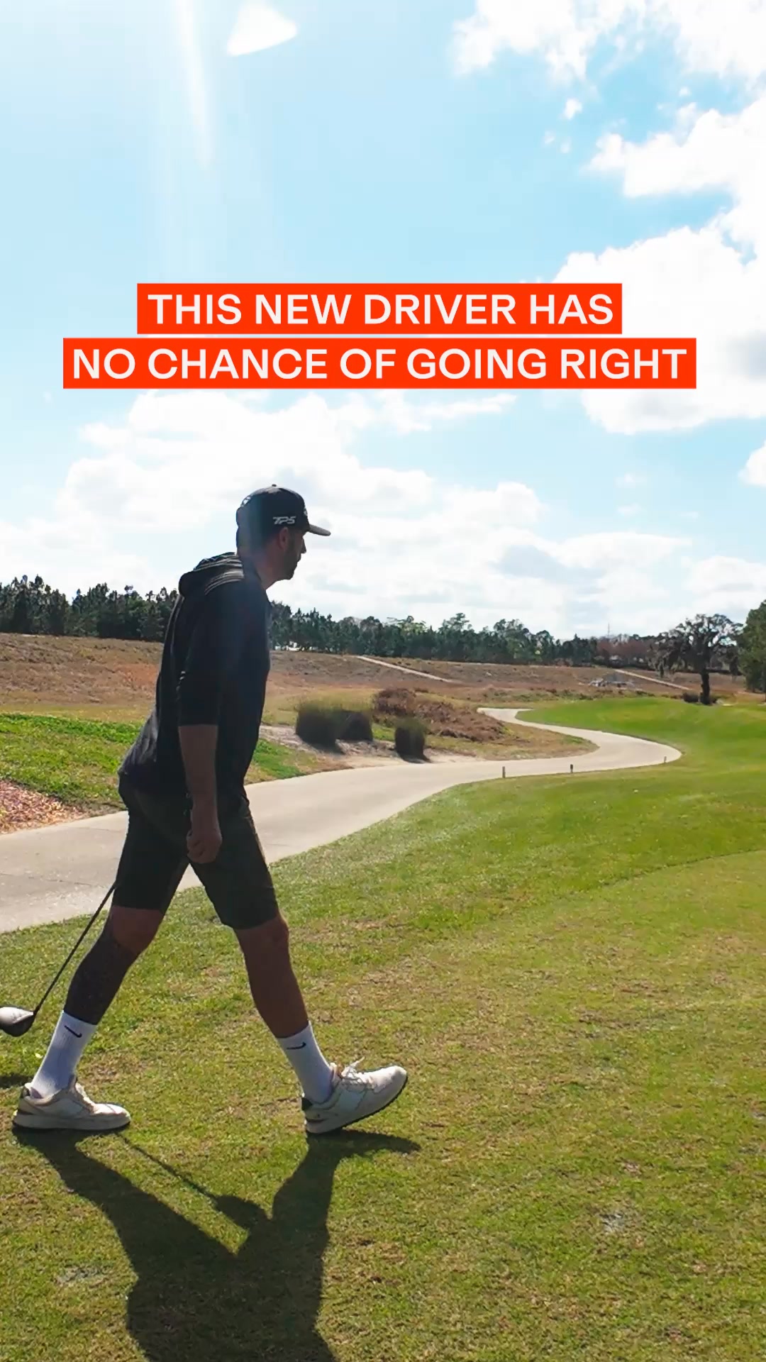 Performance Golf Facebook ad: New SF2 driver fixes slices instantly