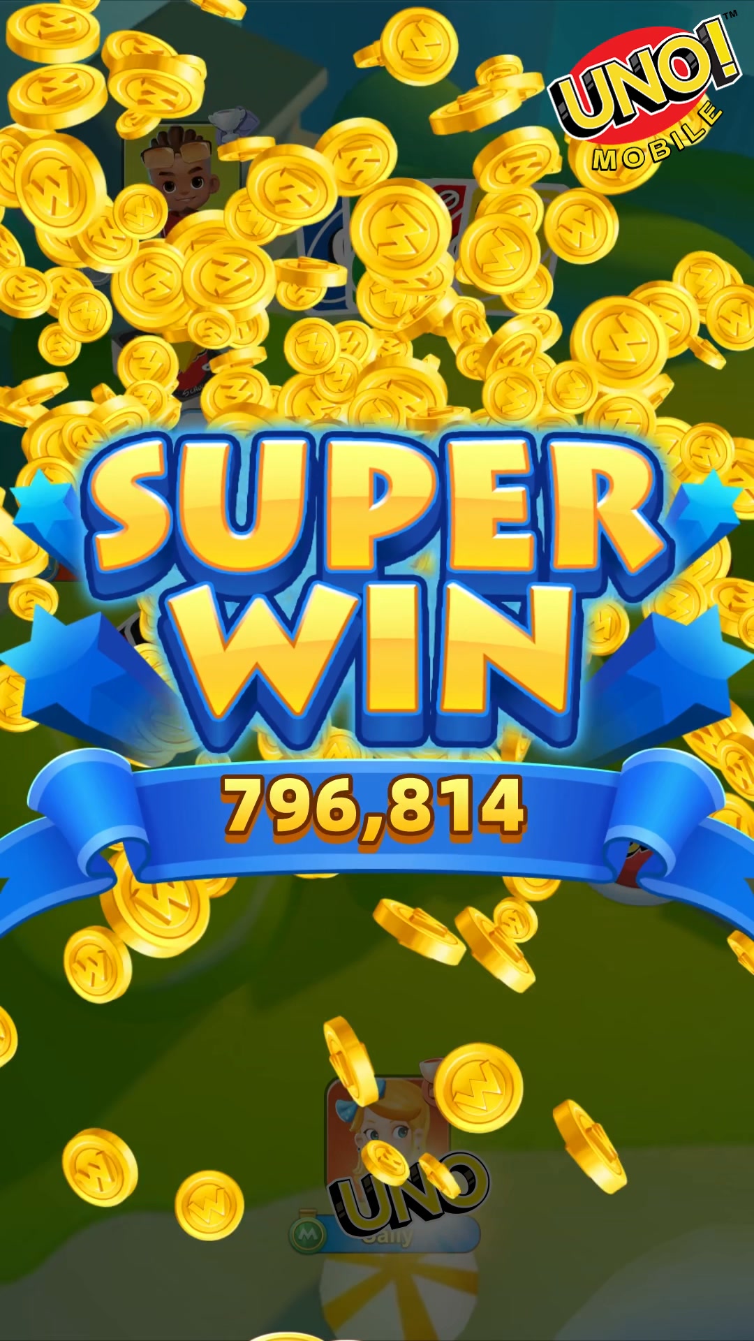 UNO! Mobile Game Facebook ad: Play UNO for free now