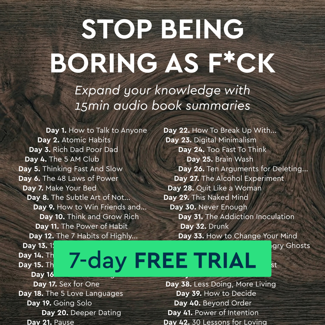 Blinkist Facebook ad