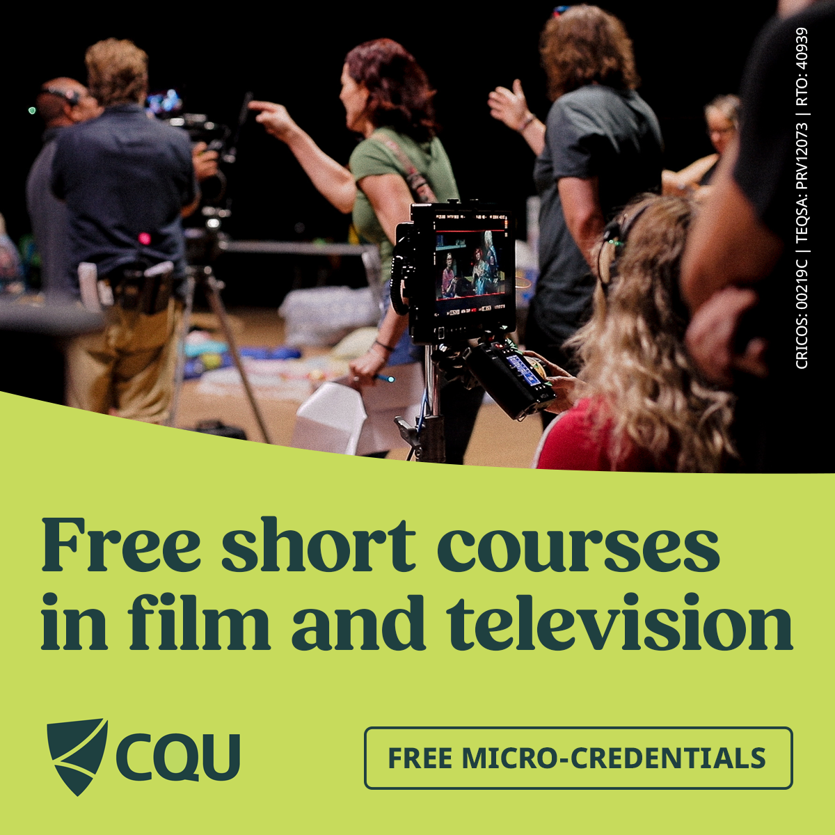CQUniversity Australia Facebook ad