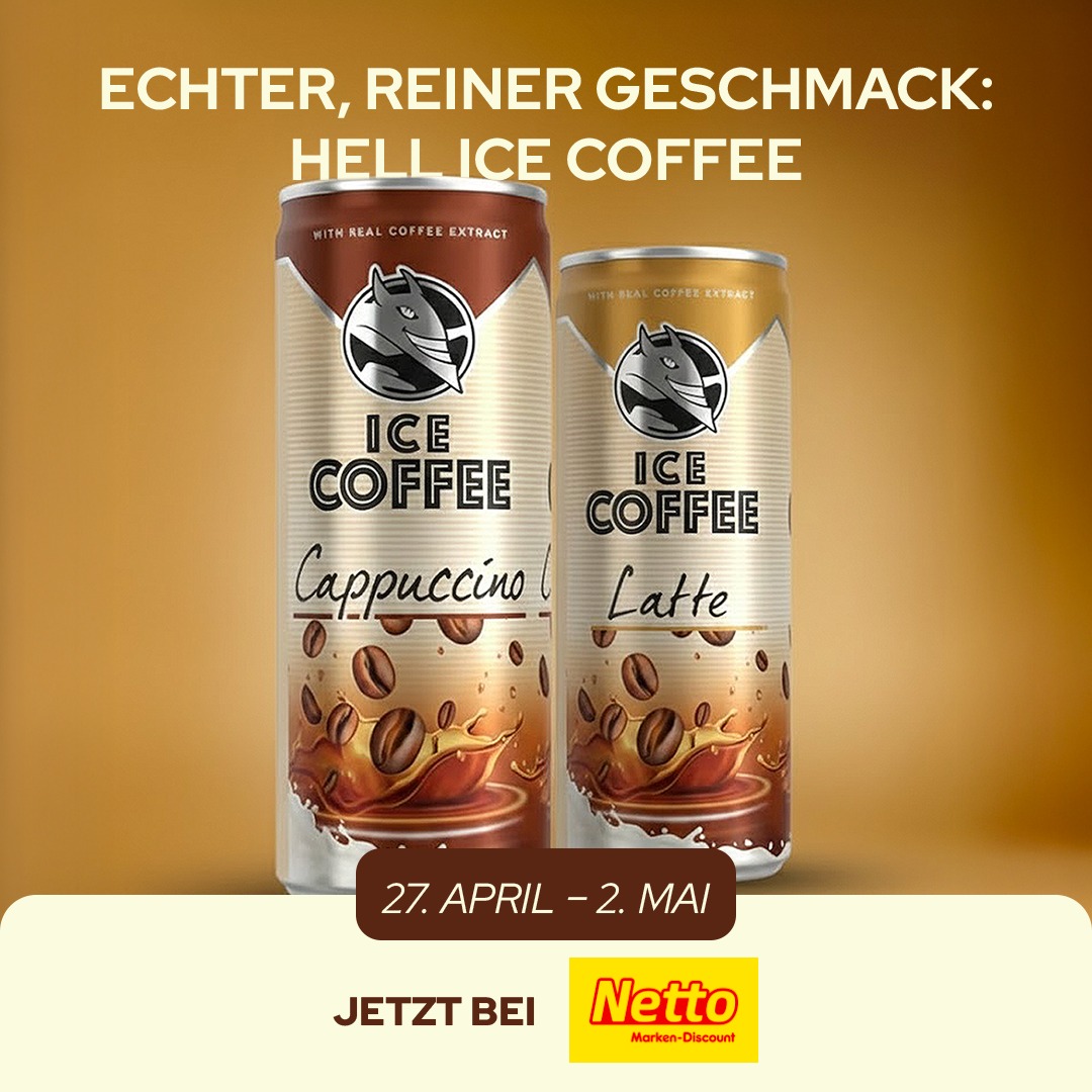 HELL Ice Coffee - De Facebook ad: Entdecke die Welt von HELL Ice Coffee.