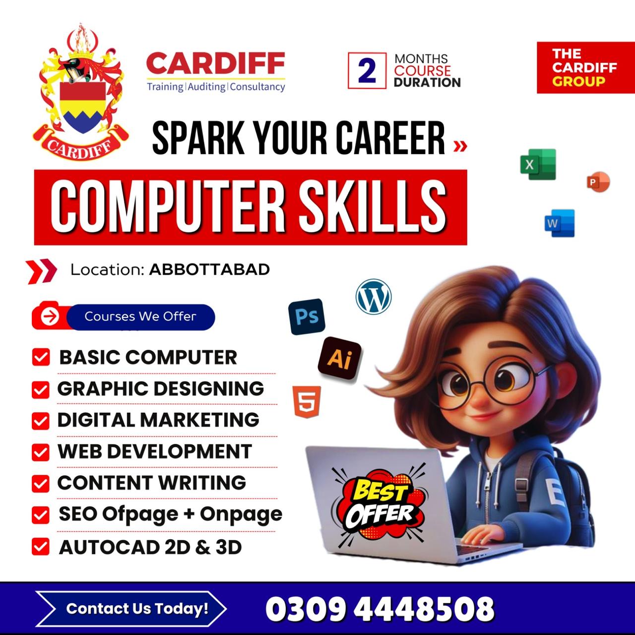 Cardiff Islamabad Facebook ad: Chat with us