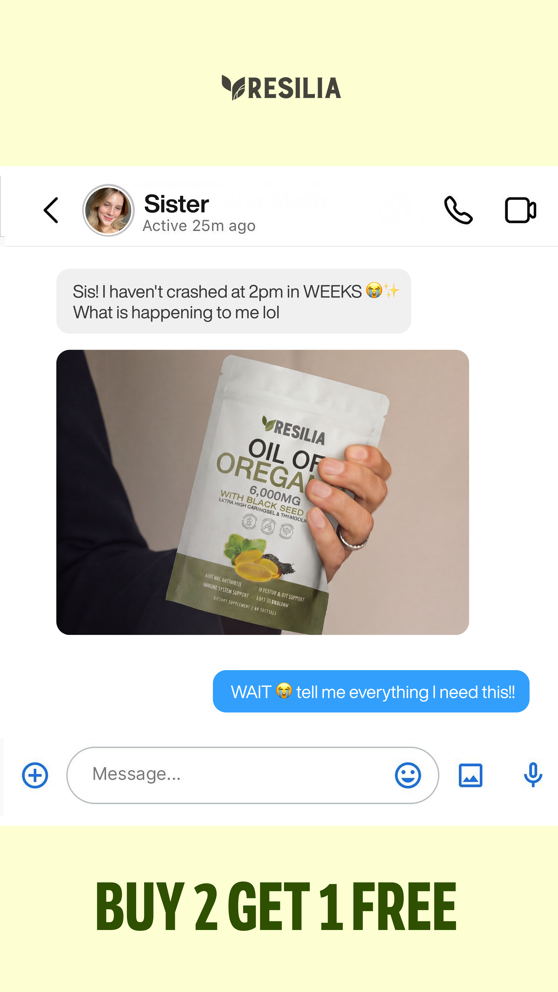 Resilia Facebook ad