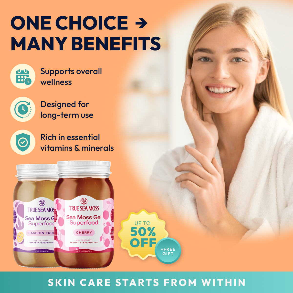 True Sea Moss Health Facebook ad