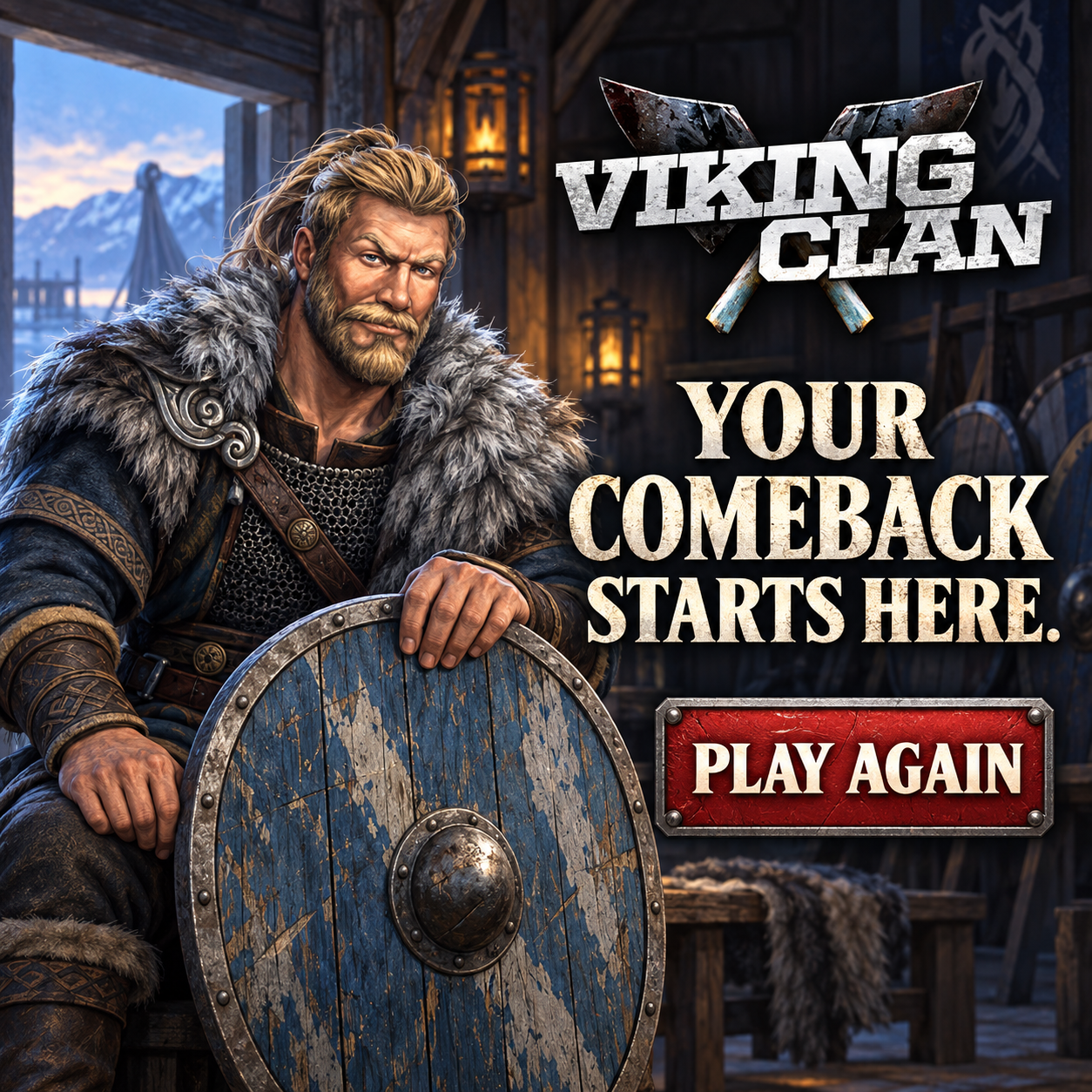 Viking Clan Facebook ad: There's still a war to be won.