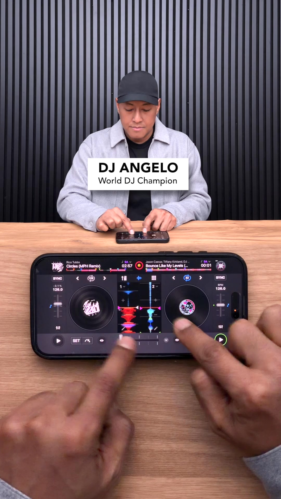 djay Facebook ad from Apr 23, 2026
