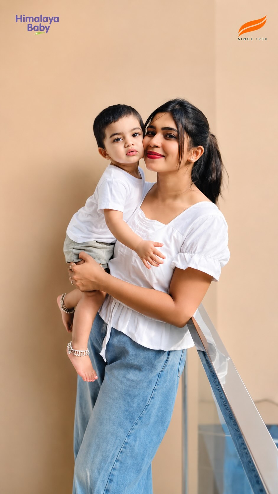 Himalaya BabyCare Facebook ad: Trusted care for babies with sensitive skin.