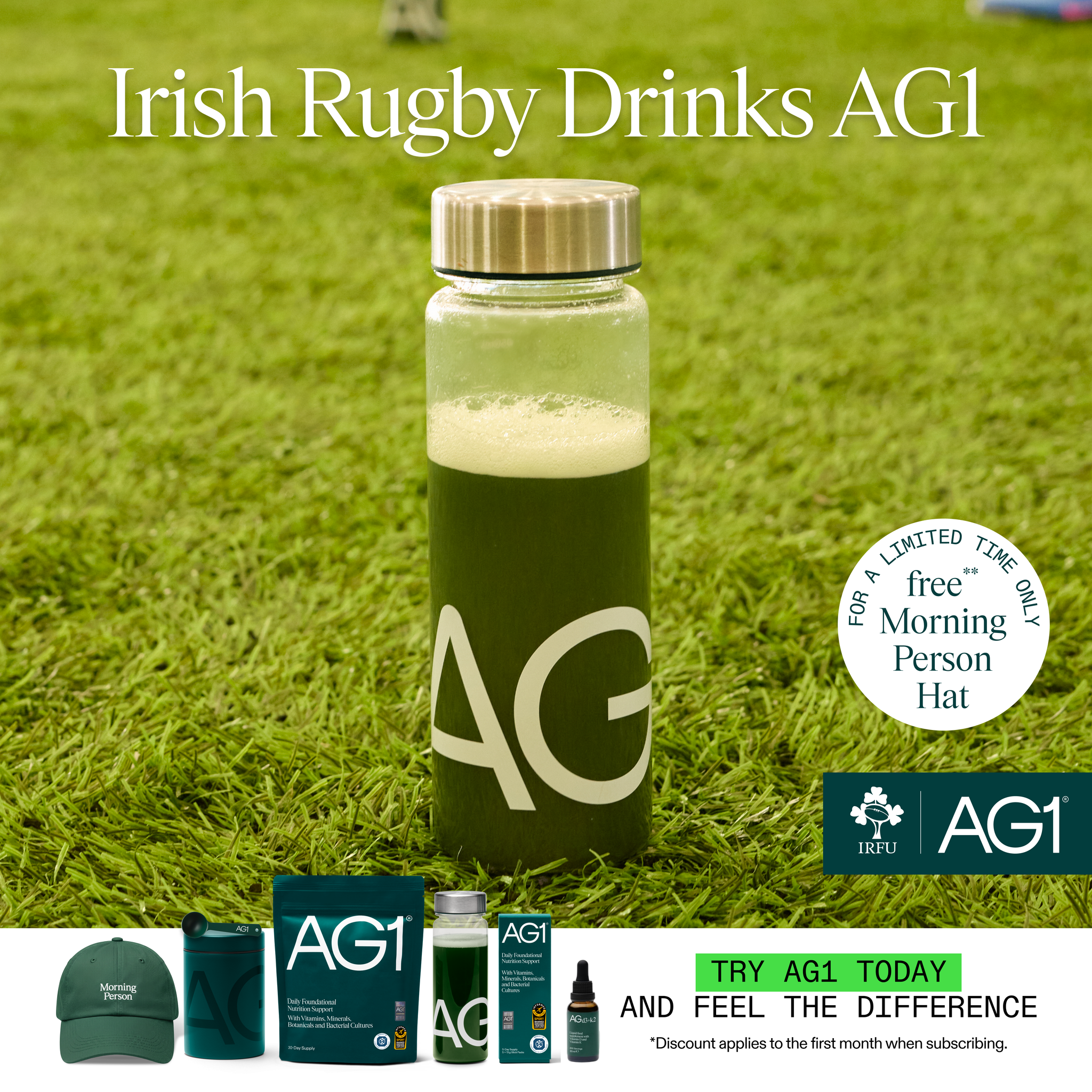 AG1 by Athletic Greens Facebook ad