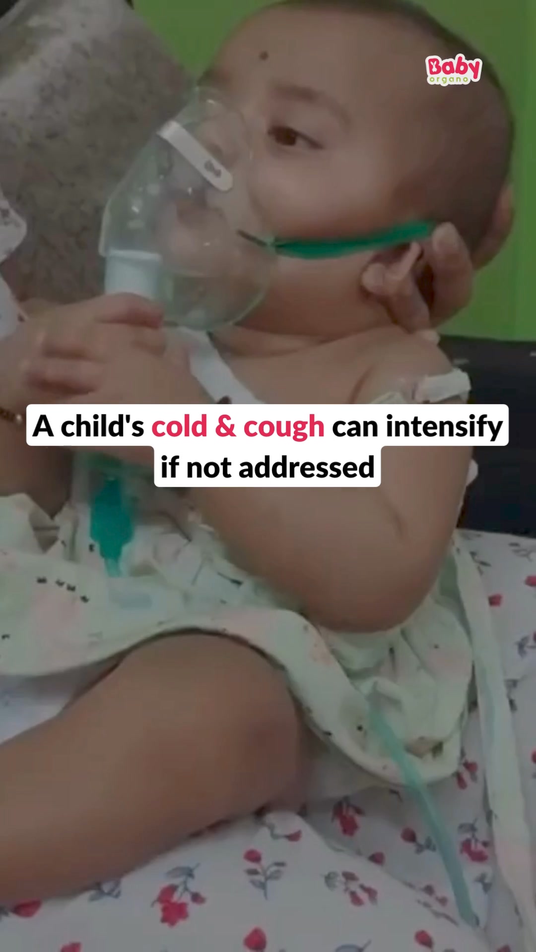 BabyOrgano Authentic Ayurvedic Baby Care Products Facebook ad: Ayurvedic Cold Relief Rollon for kids (0 - 10 year aged)