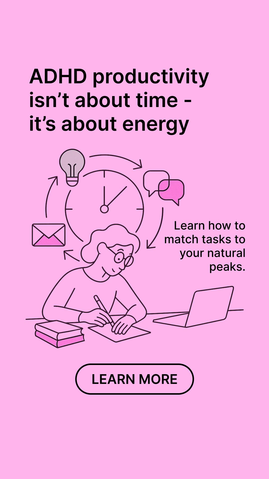 Rewire your ADHD brain Facebook ad