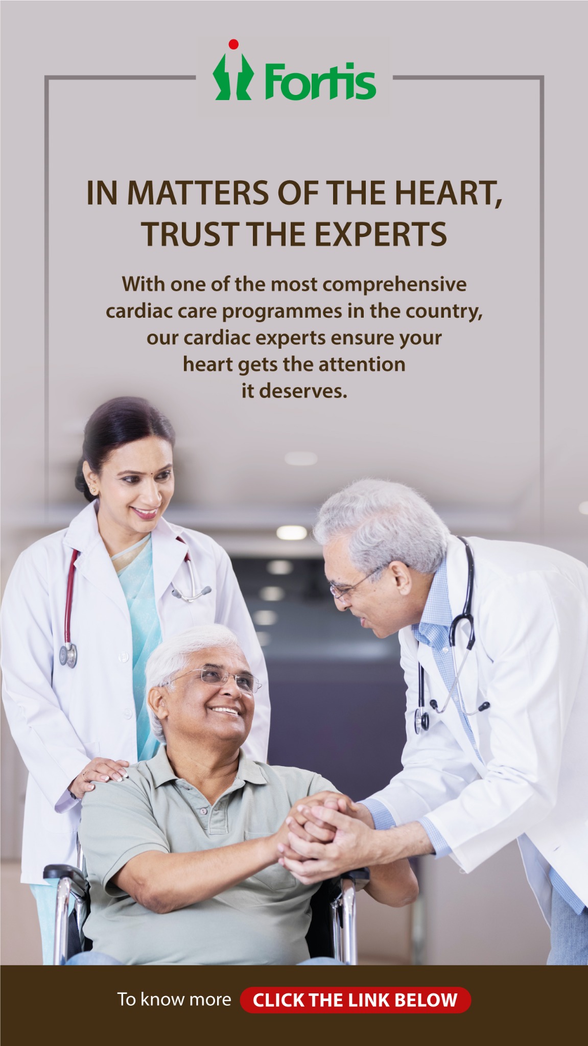 Fortis Healthcare Facebook ad
