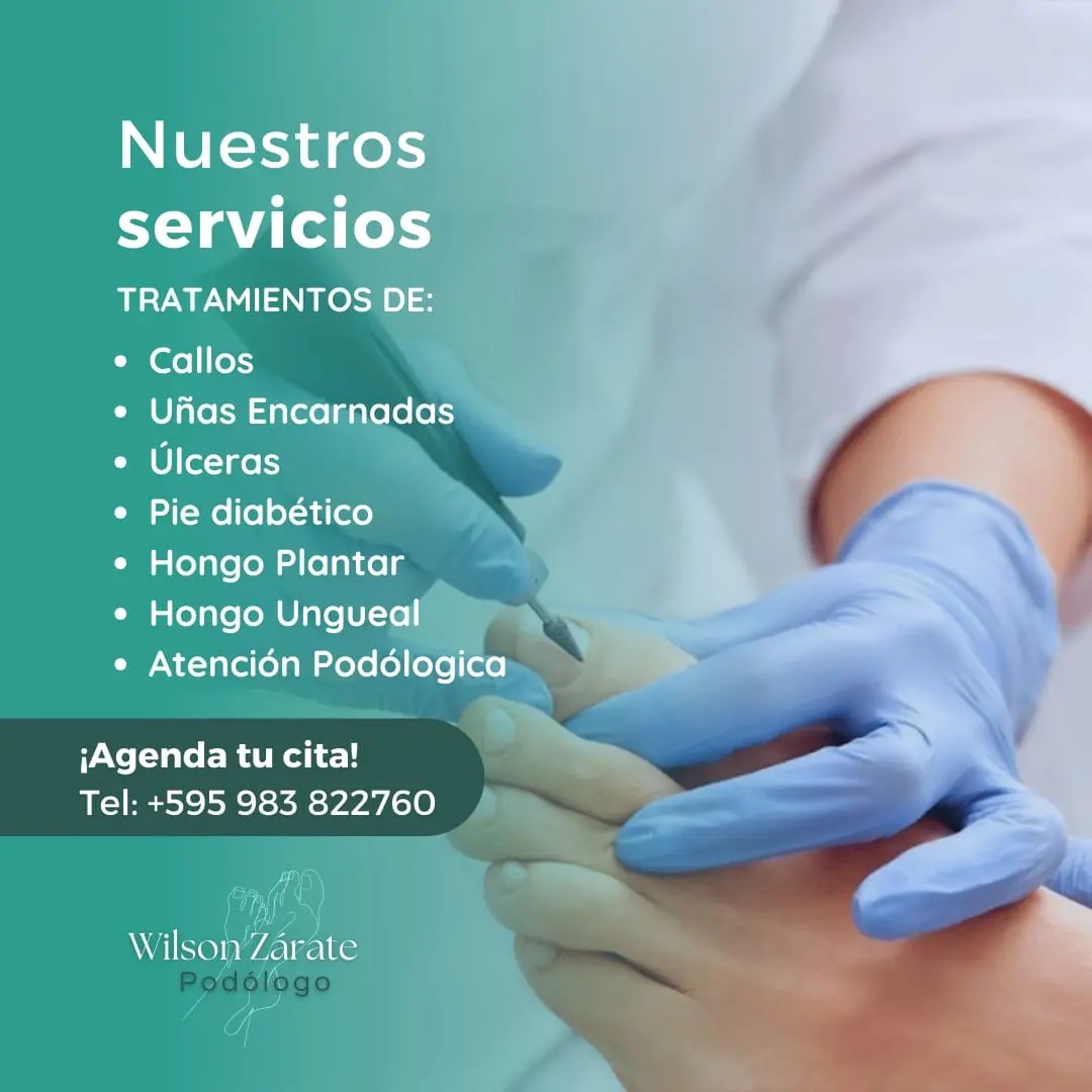 Podologo W. Zarate Facebook ad