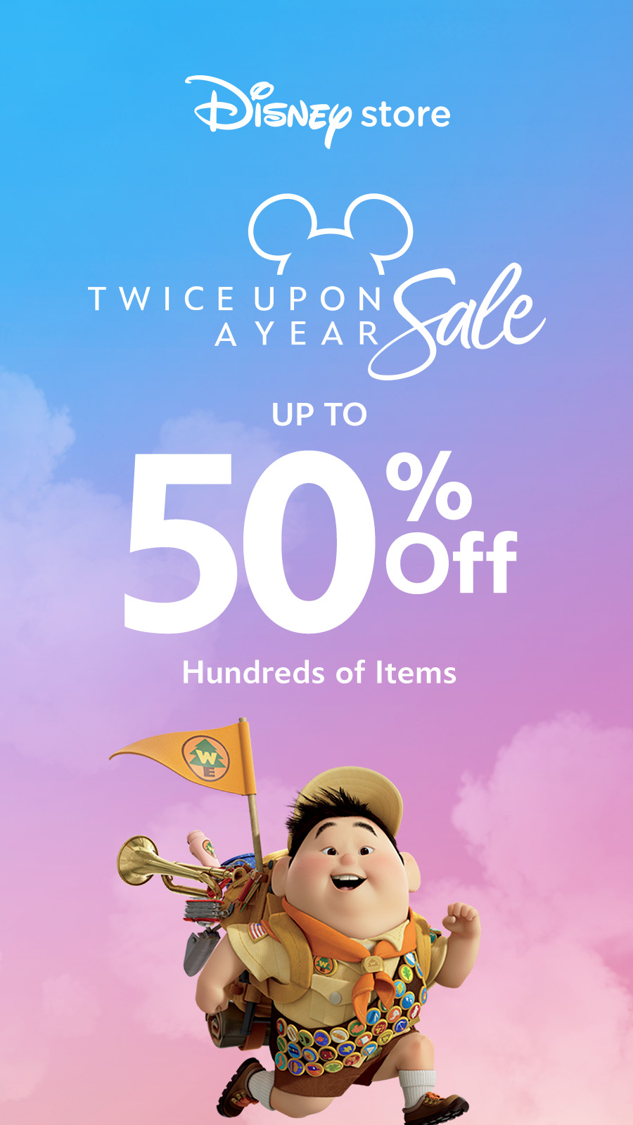 Disney Store Facebook ad
