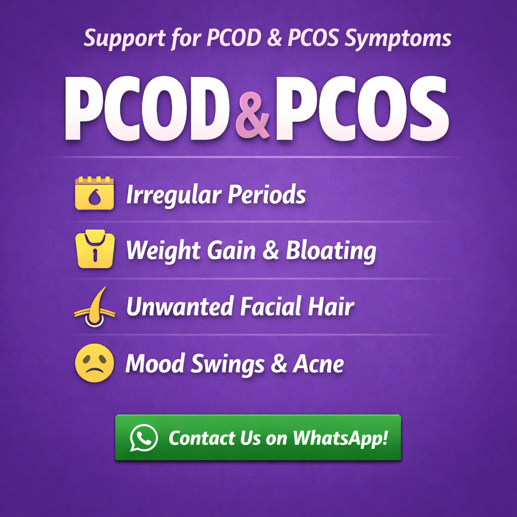 FitForce Facebook ad: Manage PCOD & PCOS Naturally