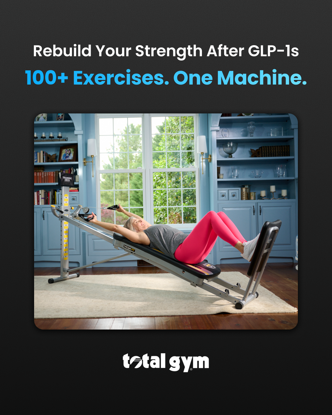 TOTAL GYM Facebook ad
