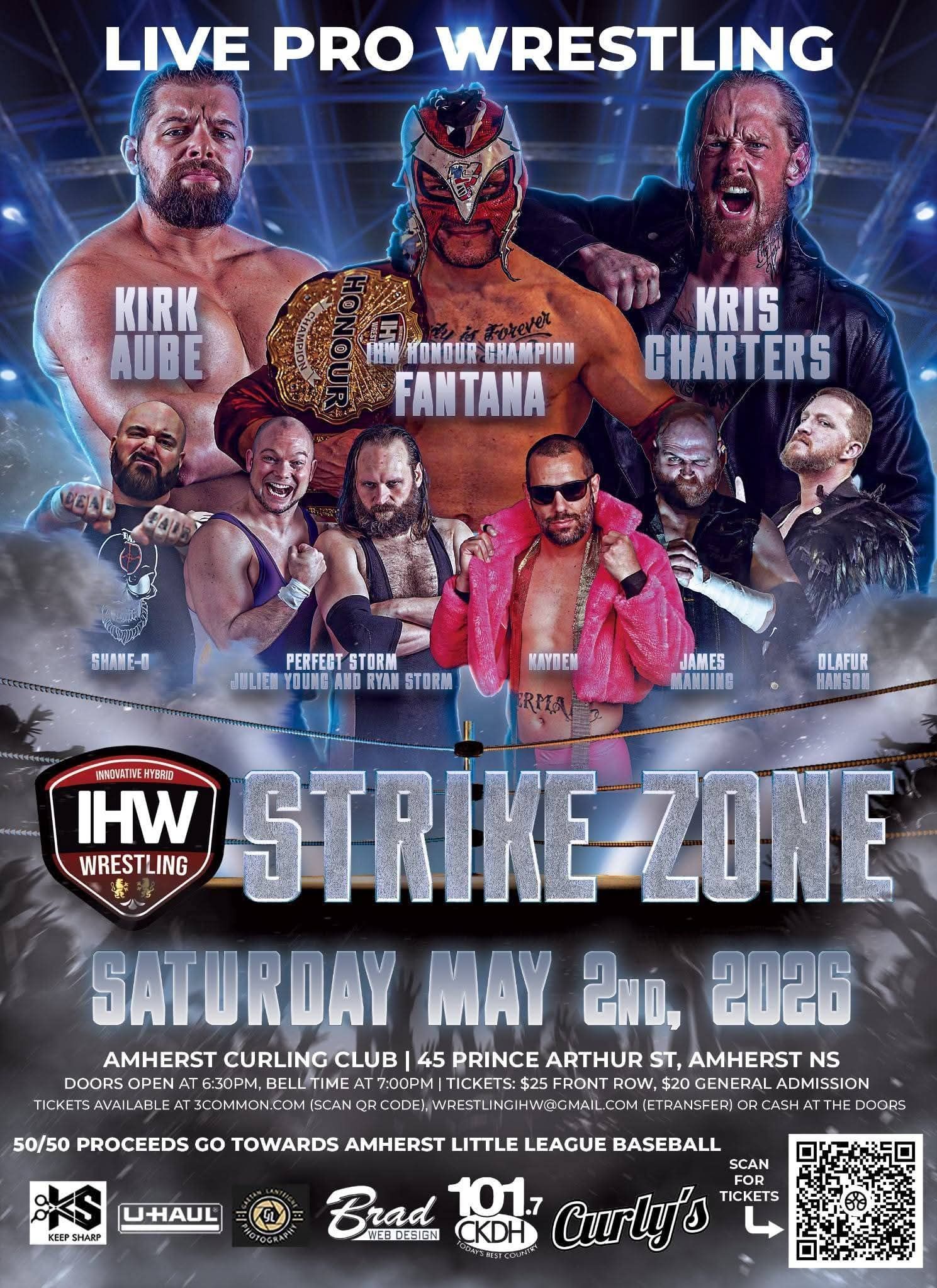 IHW Wrestling Facebook ad: IHW Wrestling: Strike Zone | 3Common