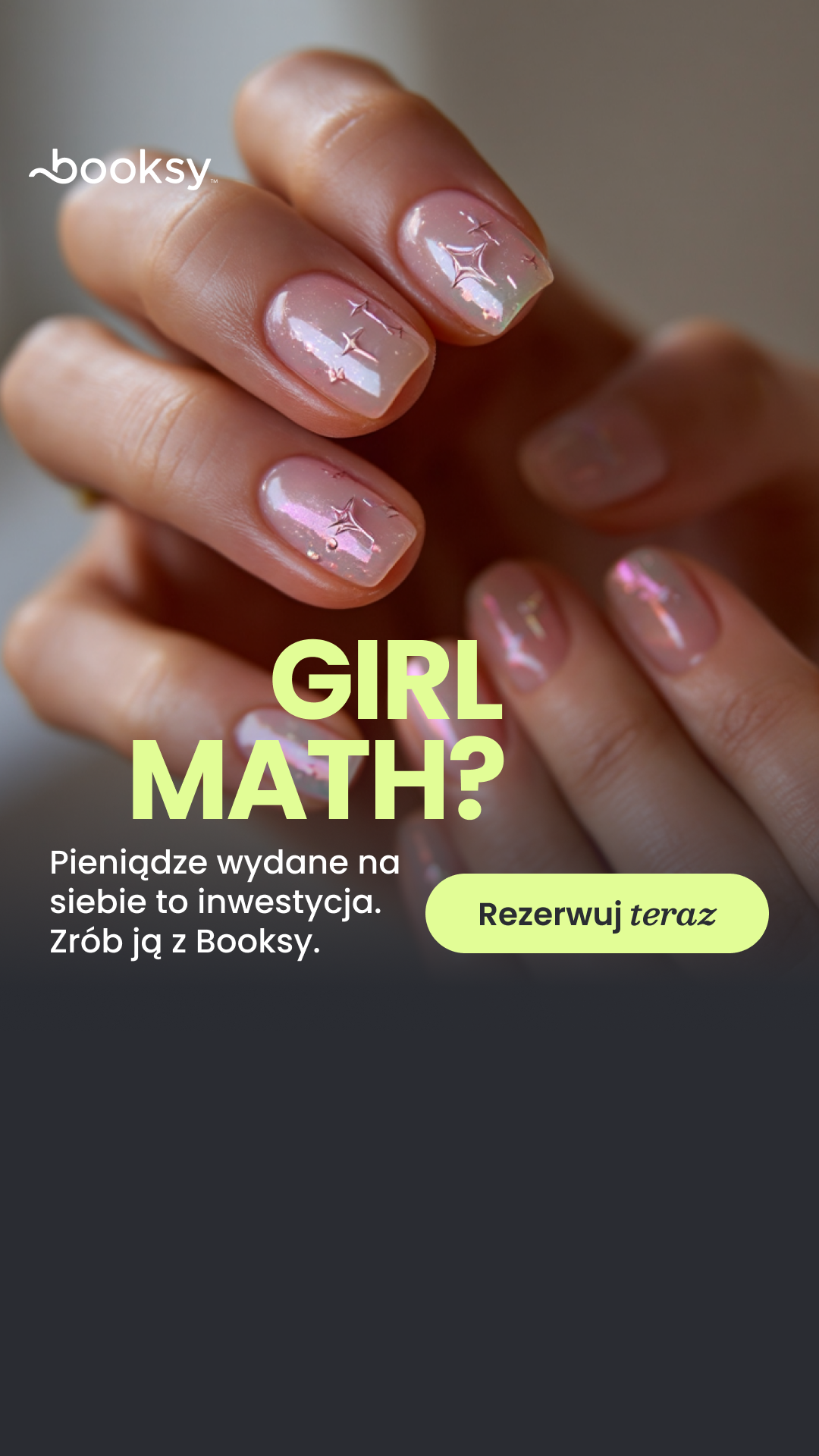 Booksy Facebook ad