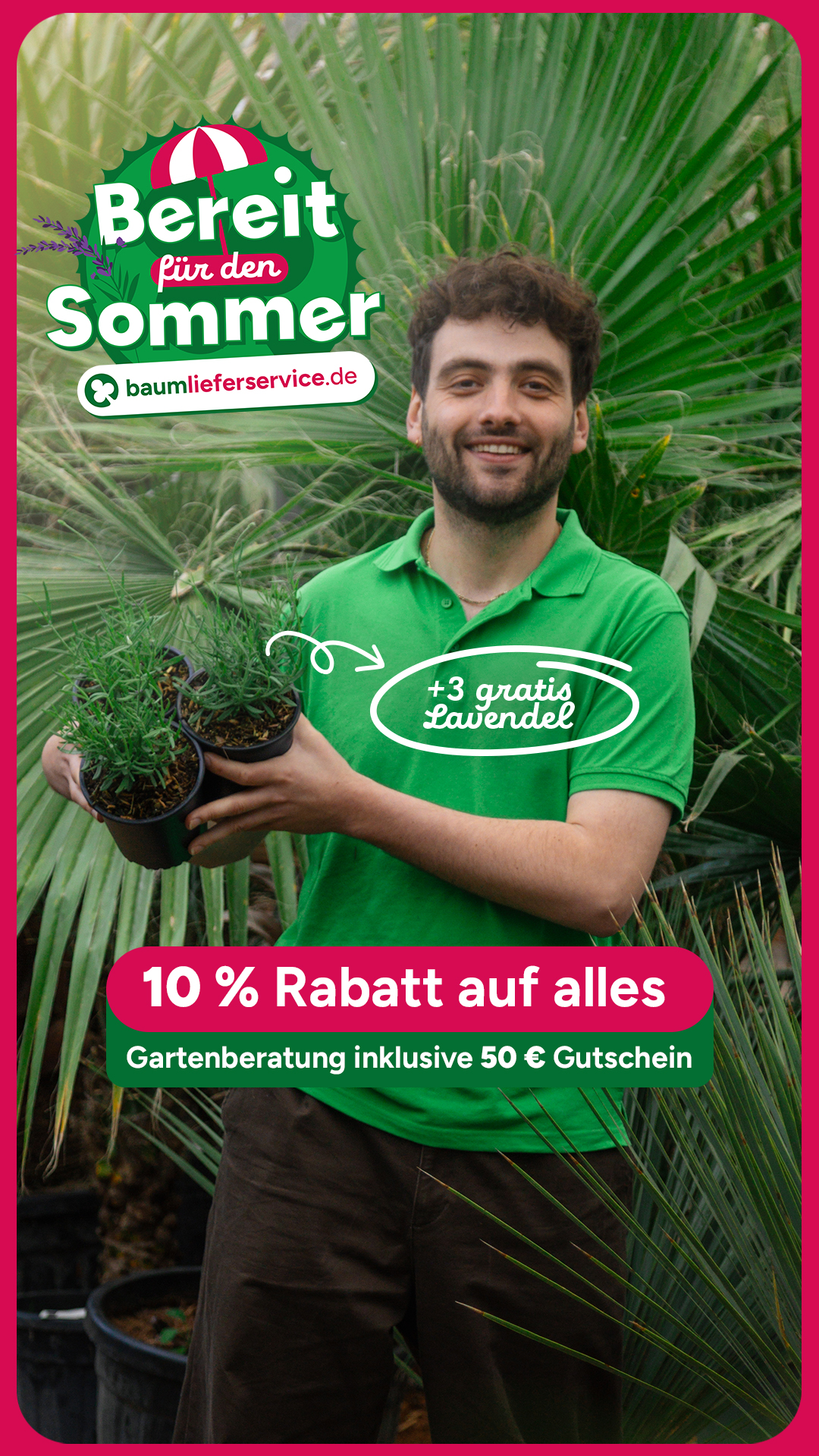 Baumlieferservice.de Facebook ad