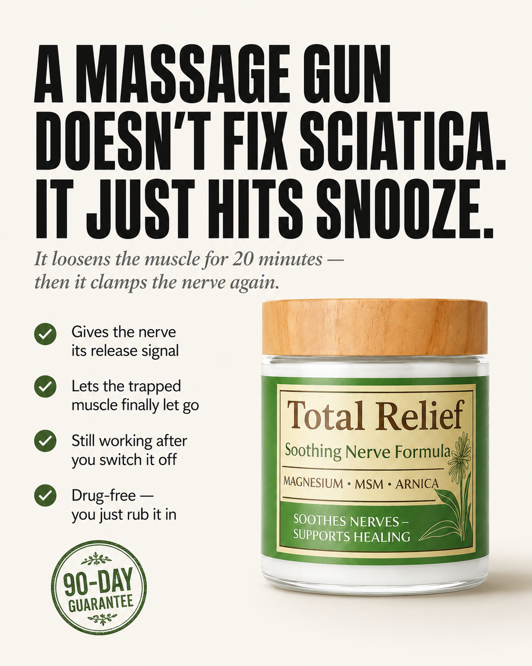 Nerve Pain Support Circle Facebook ad