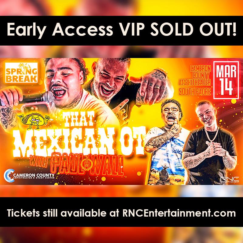Cameron County Amphitheater and Event Center Facebook ad