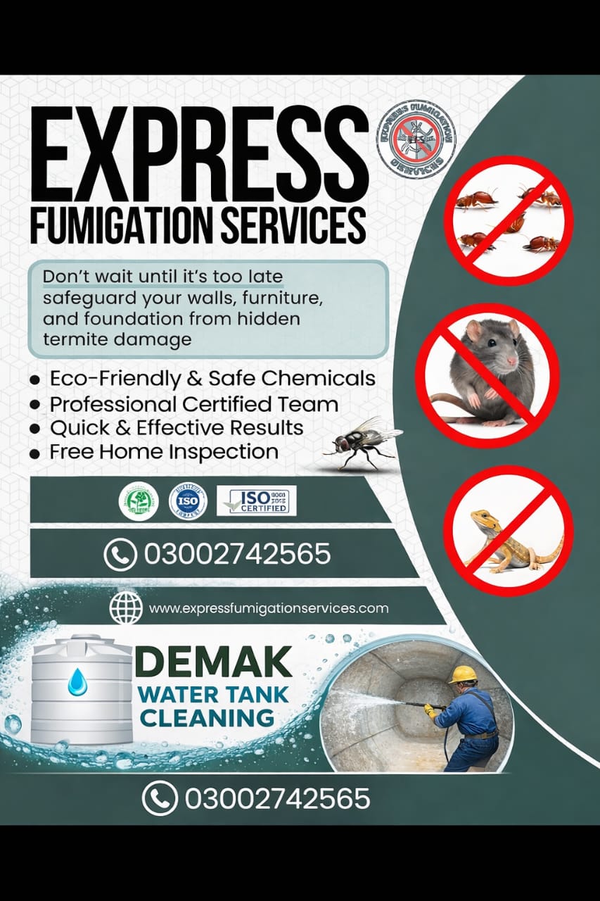Express Fumigation Services Facebook ad
