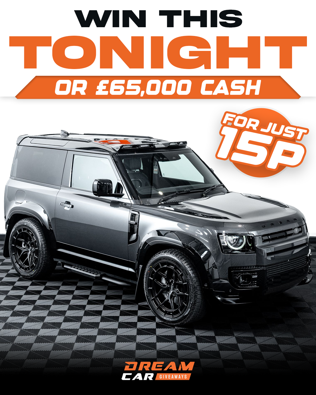Dream Car Giveaways Facebook ad