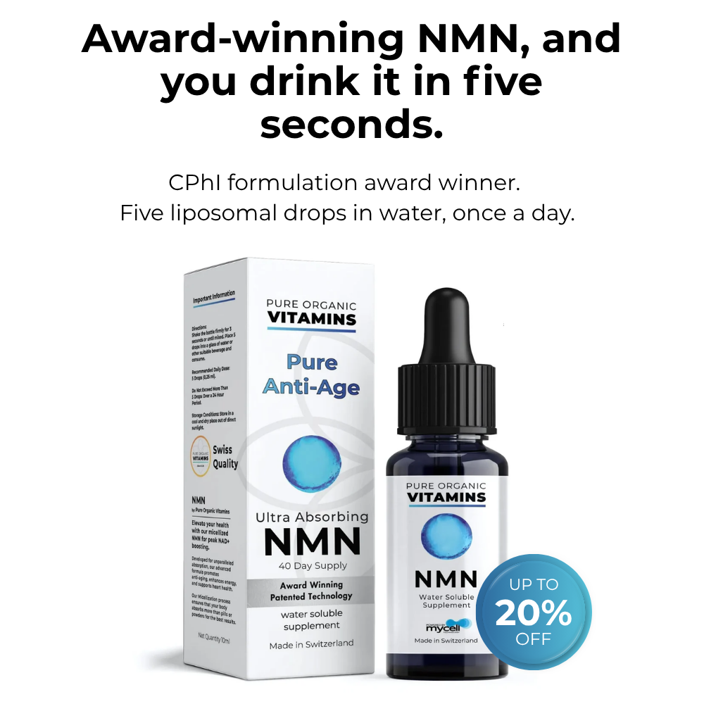 Pure Organic Vitamins Facebook ad