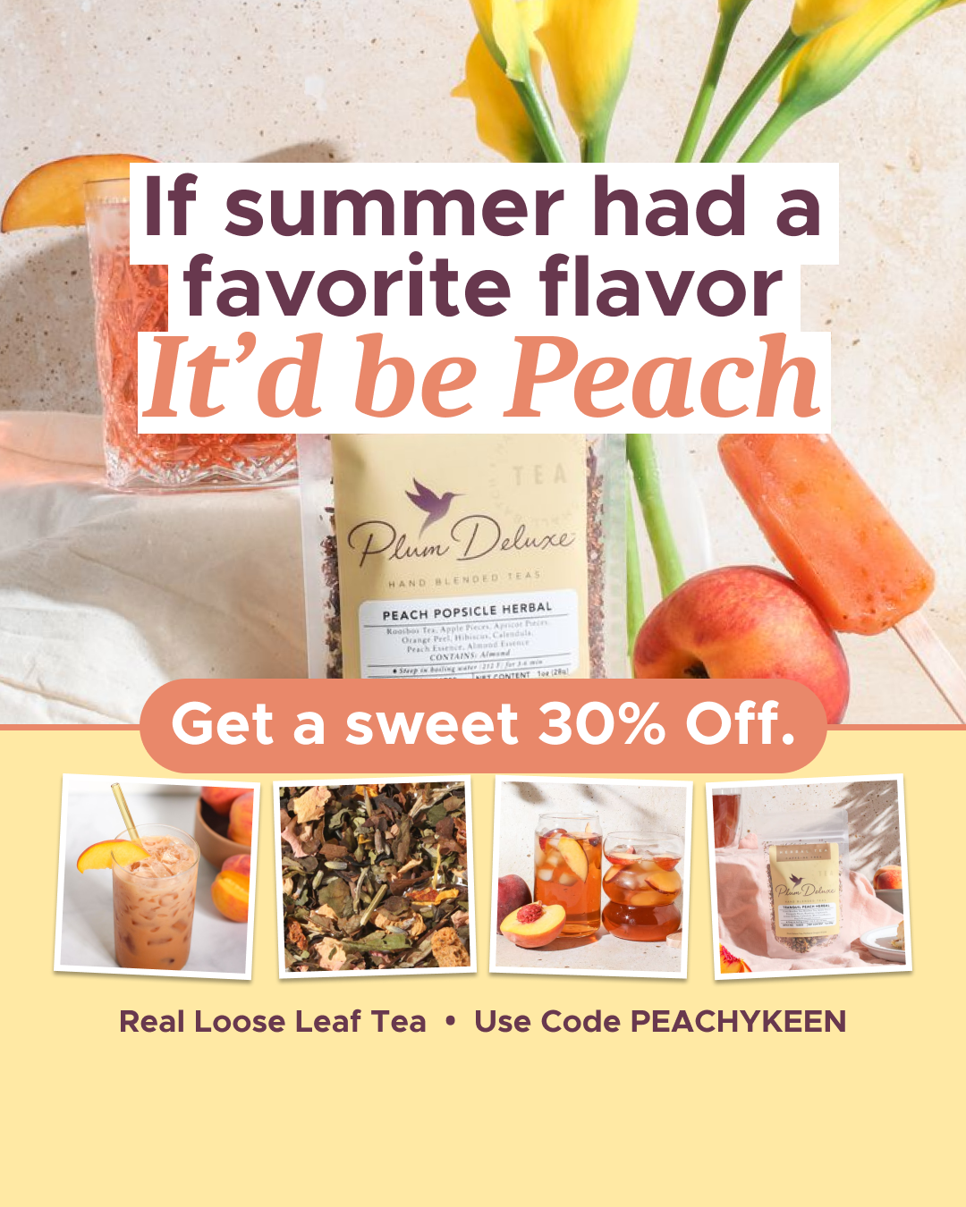 Plum Deluxe Facebook ad