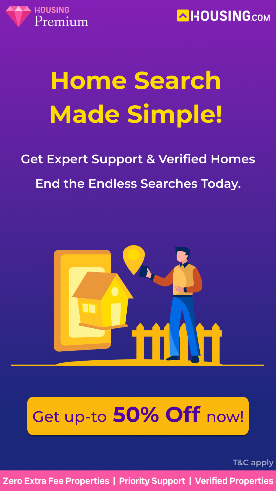Housing.com Facebook ad