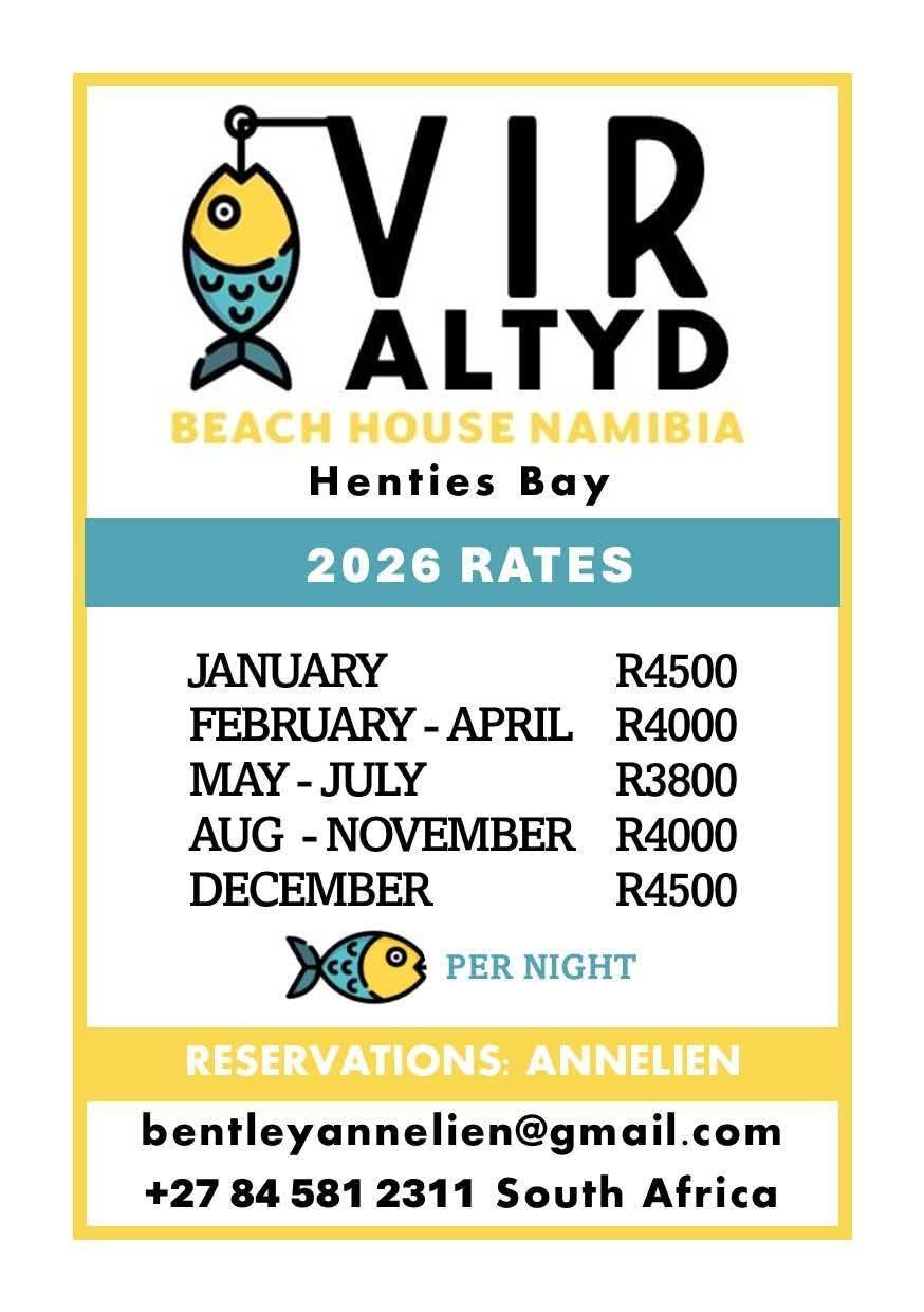 Vir Altyd Hentiesbaai Namibie Facebook ad