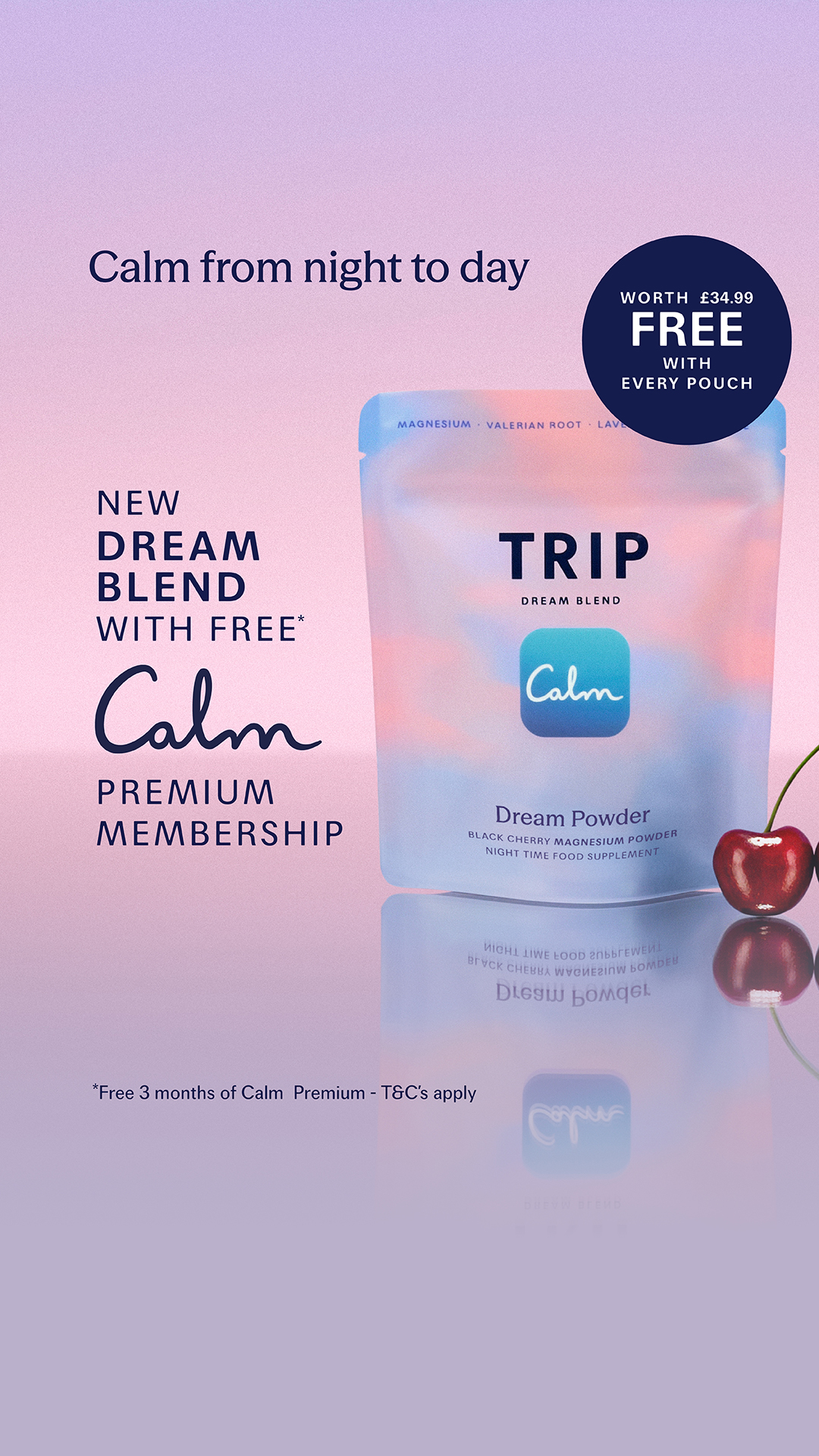 Calm Facebook ad